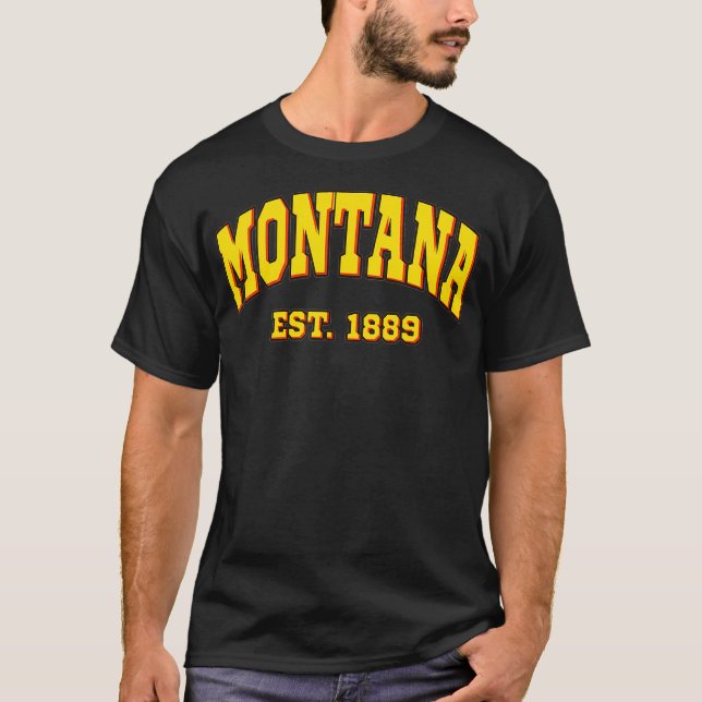 T-shirt Montana Est (Devant)