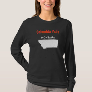 T-shirt Montana États-Unis État Amérique Voyage Montanan C