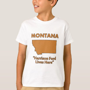 T-shirt Montana - Harrison Ford habite ici