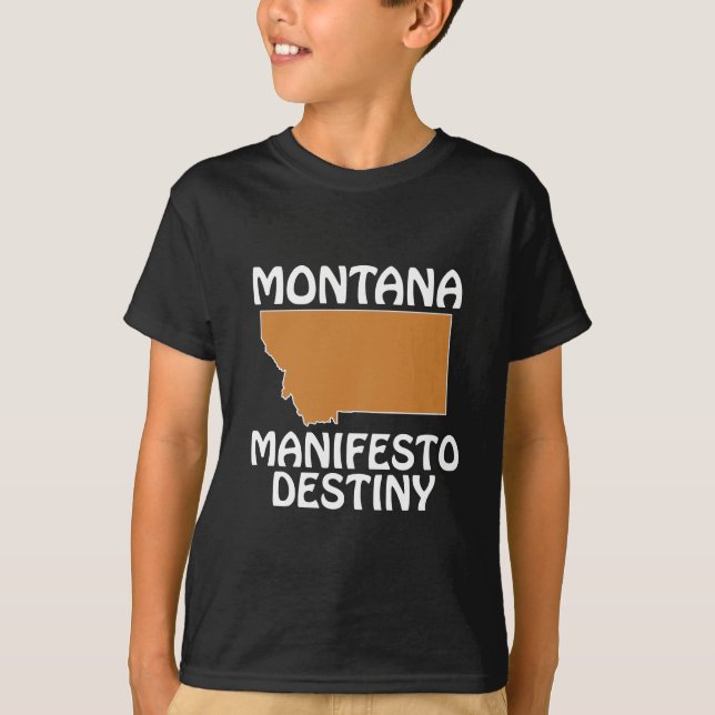 T-shirt Montana - Manifeste Destinée (Devant)