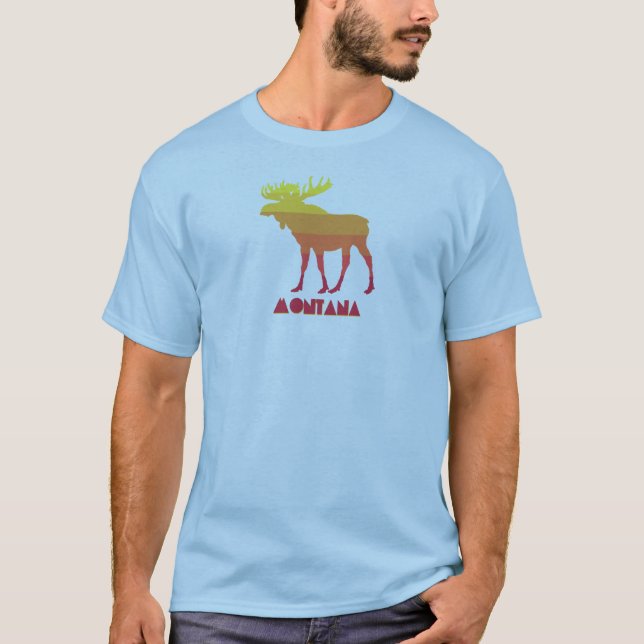 T-shirt Montana Moose (Devant)