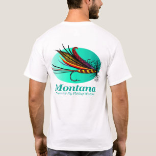 T-shirt Montana (pêche à la mouche)