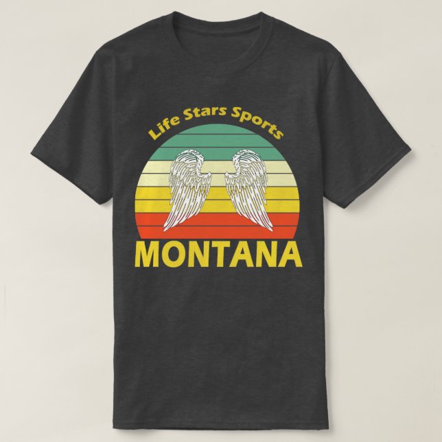 T-shirt Montana Retro (Design devant)