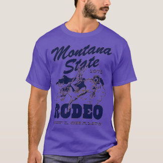 T-shirt Montana State National Rodeo Champs 1