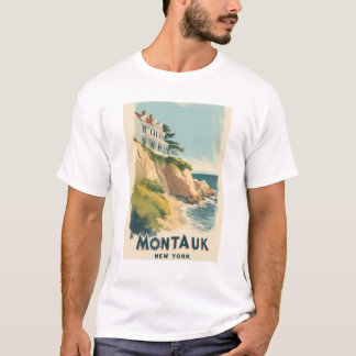 T-shirt Montauk New York