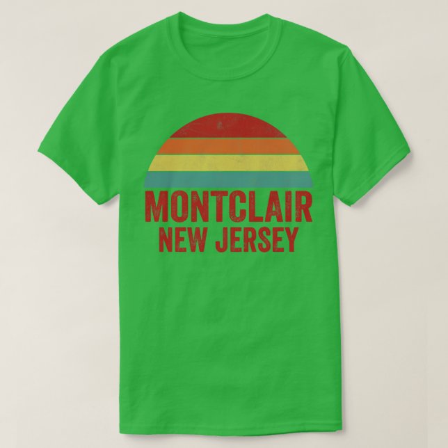 T-shirt Montclair New Jersey (Design devant)