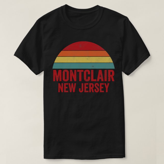 T-shirt Montclair New Jersey (Design devant)