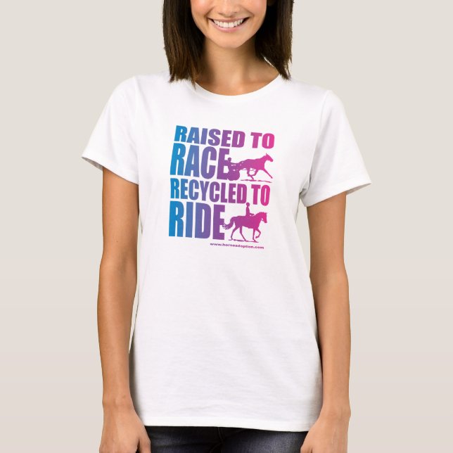 T-shirt Monté à Race Recyceld à Ride (Devant)