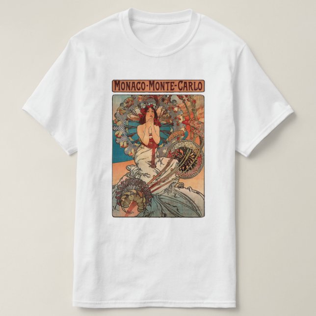T-shirt Monte Carlo Femme Graphique (Design devant)