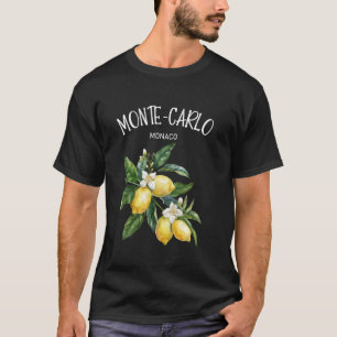 T-shirt Monte-Carlo Lemon Art Monaco Fruit Lover Côte du20