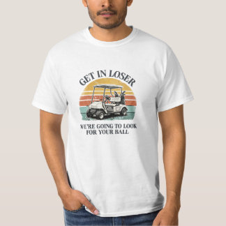 T-shirt Monte dans la voiture, on va chercher ta balle