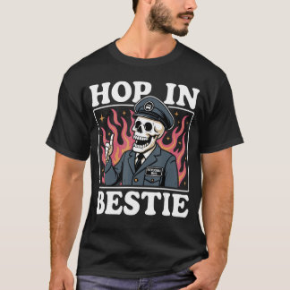 T-shirt Monte dans le bus de la galère, meilleure amie