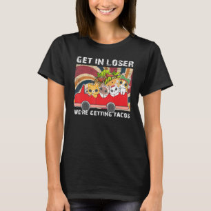 T-shirt Monte Dans Perdants Nous Allons Chercher Des Tacos