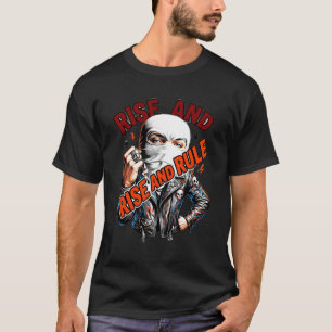 T-shirt Monte et règne, rue du biker rebelle