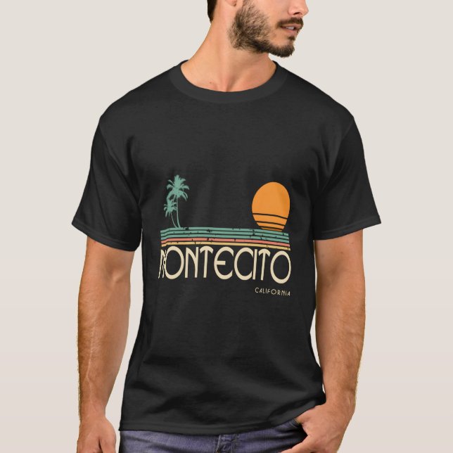 T-shirt Montecito Californie (Devant)