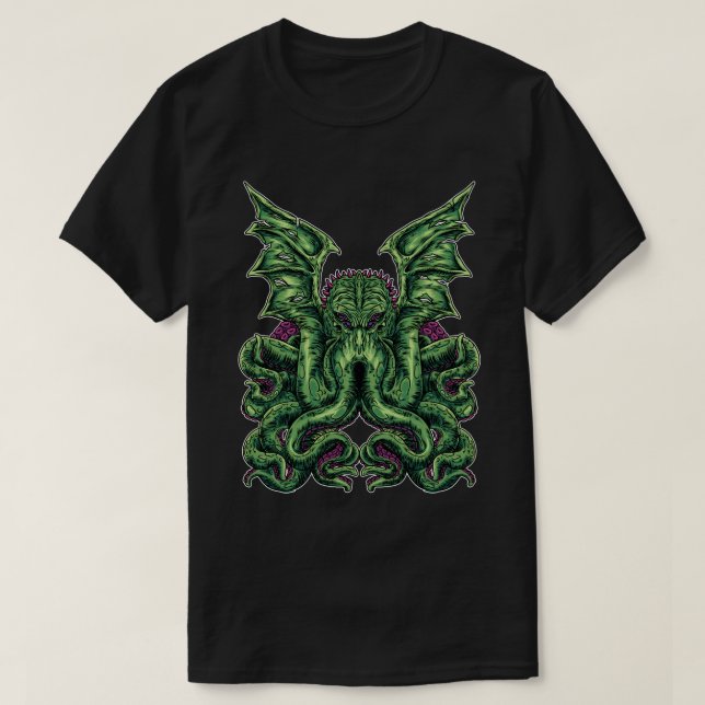 T-shirt Montée de Cthulhu (Design devant)