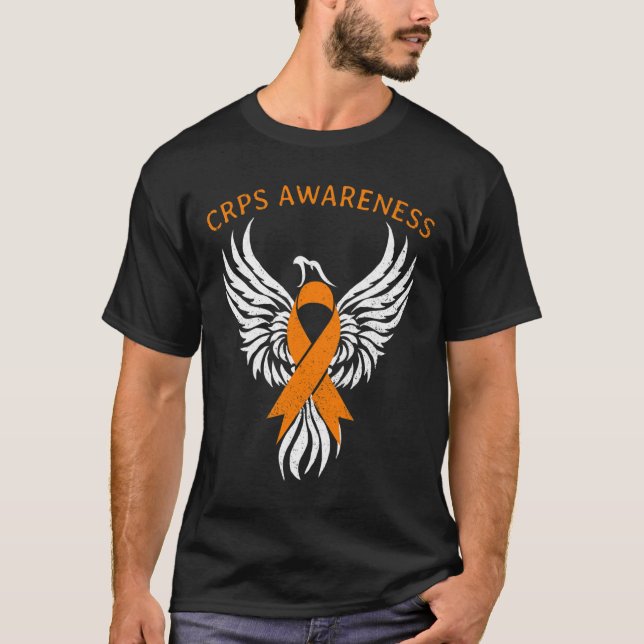 T-shirt Montée Du Mois De Sensibilisation Phoenix Rsd Crps (Devant)