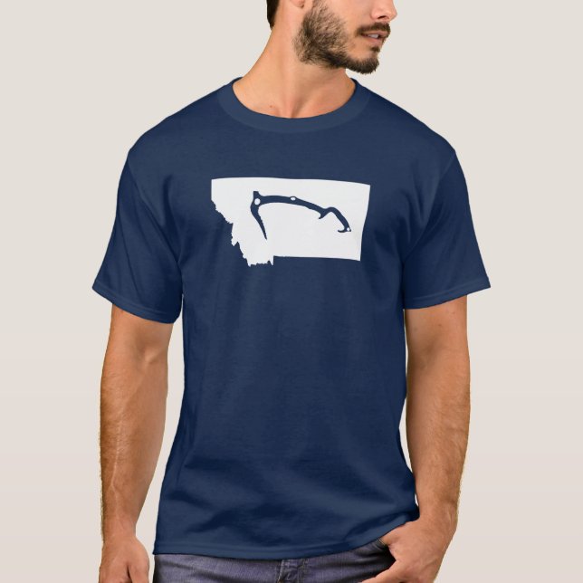 T-shirt Montée Montana de glace (Devant)