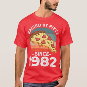 T-shirt Montée Par Pizza Anniversaire Décorations Idées De