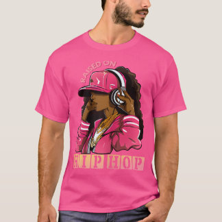 T-shirt Montée Sur La Mode Hip hop 50E Anniversaire De Rap