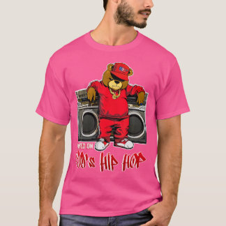 T-shirt Montée Sur L'Anniversaire Hip hop Des Années 90 Te