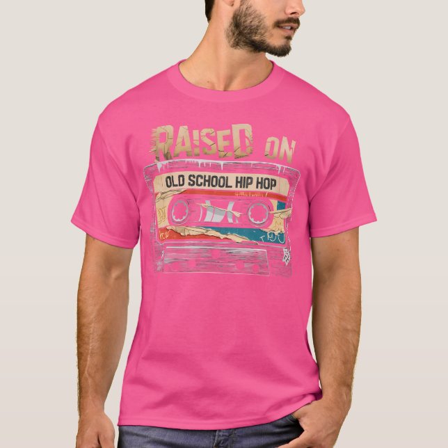T-shirt Montée Sur Le Graff De Cassette Des Hip hop De L'A (Devant)