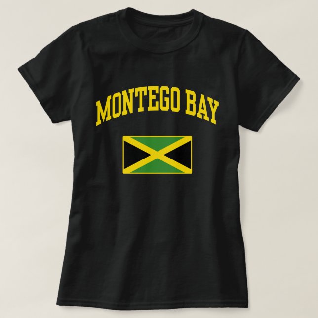 T-shirt Montego Bay Jamaïque (Design devant)