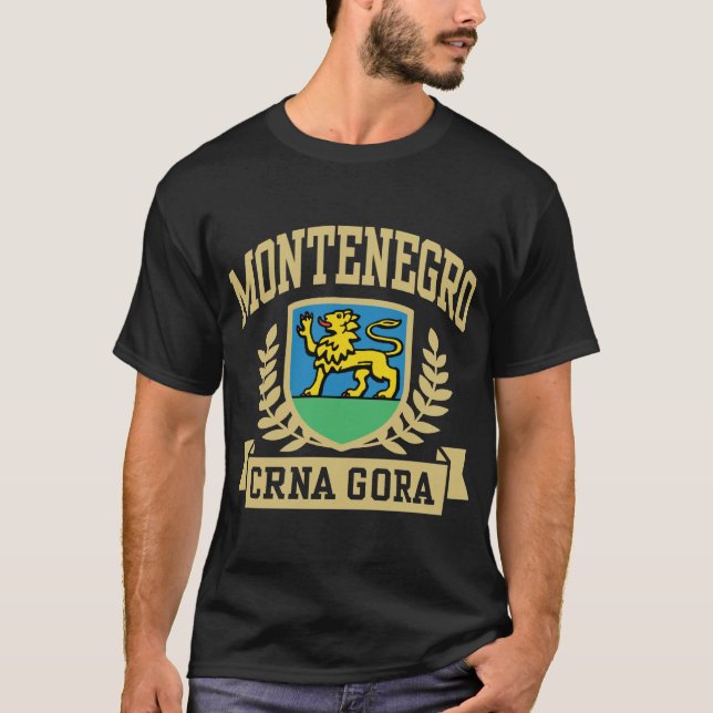 T-shirt Monténégro (Devant)