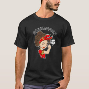 T-shirt Montenegro Girl Inbrisable I Héritage Monténégro