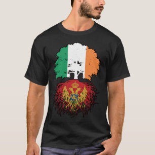 T-shirt Monténégro - Irlande du Nord - Racines d'arbres