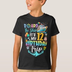 T-shirt Monter à bord du navire C'est mon voyage de croisi