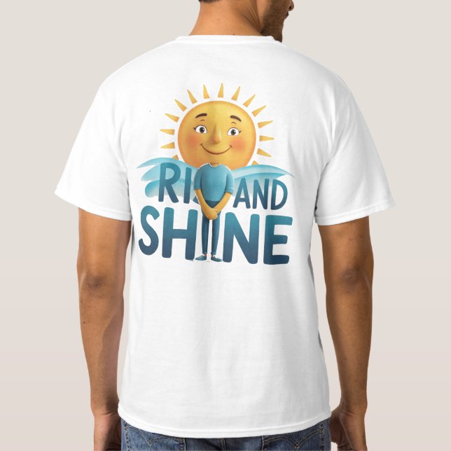 T-shirt Monter et briller (Dos)