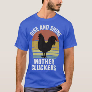 T-shirt Monter et briller Mère Cluckers Vintage poulet Far