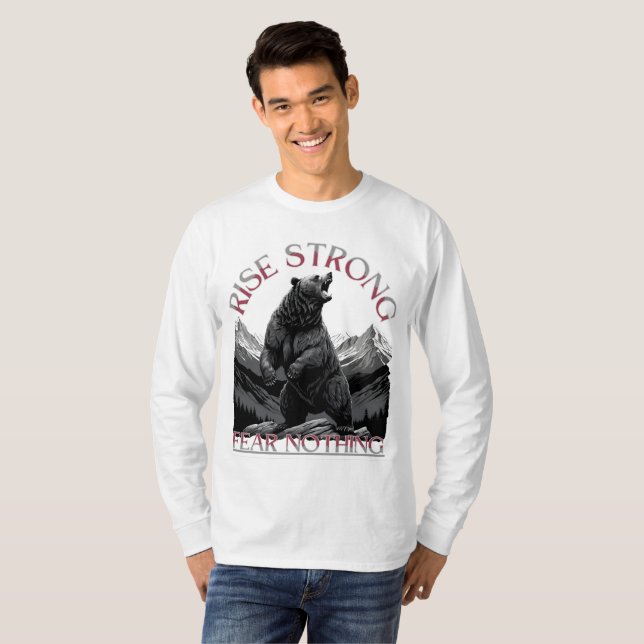 T-shirt Monter fort (Devant entier)