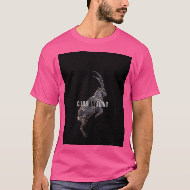 T-shirt Monter n'importe quoi Ibex Edition (Noir) Graphiqu (Devant)