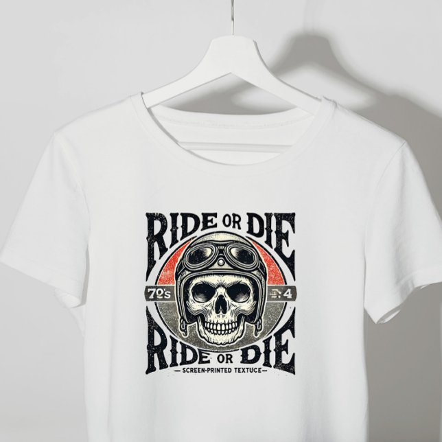 T-shirt monter ou mourir (Créateur téléchargé)
