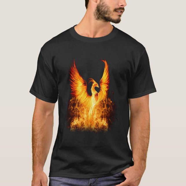 T-shirt Monter Phoenix Fénix Inspiration G (Devant)