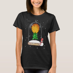 T-shirt Monter vers le bas Pineappa Globe des neiges Vi hi