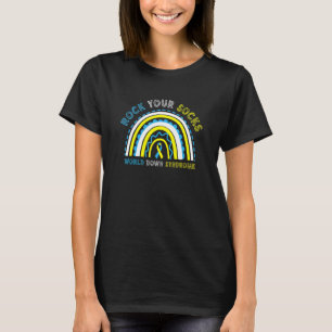 T-shirt Monter vos chaussettes World Down Syndrome Sensibi