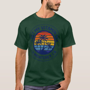 T-shirt Monterey CA Monterey Beach Monterey California Lon