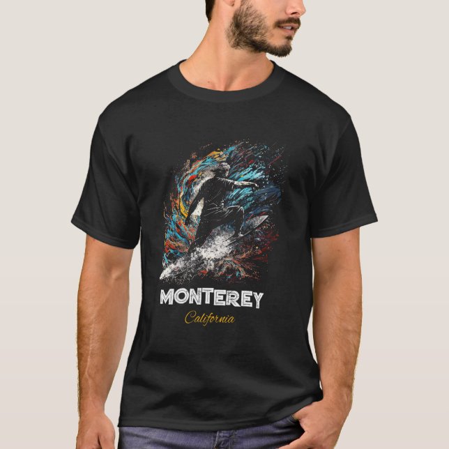 T-shirt Monterey California (Devant)