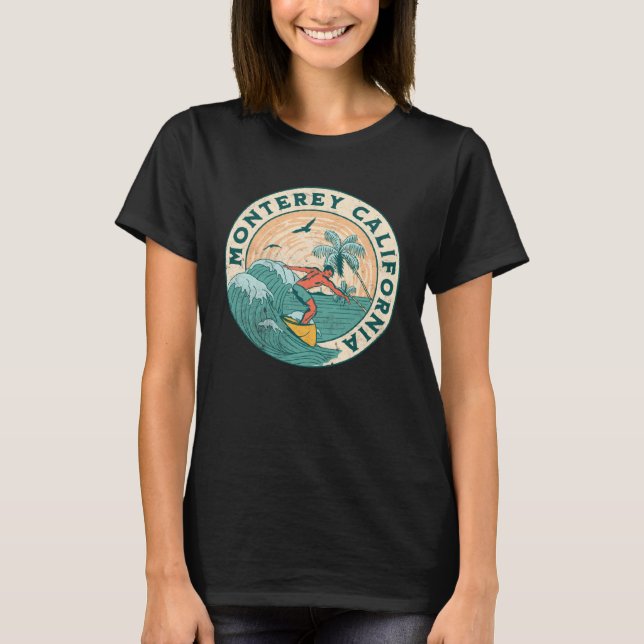 T-shirt Monterey California (Devant)