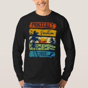 T-shirt Monterey California Vacation 2022 Matching Family