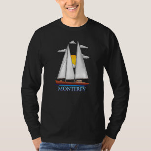 T-shirt Monterey Coastal Nautical Sailor