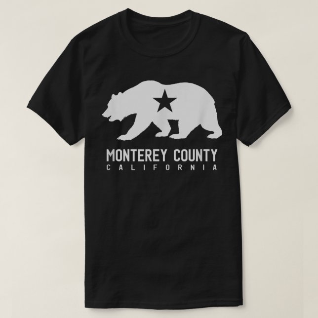 T-shirt Monterey County Winery California Wine Lovers Drap (Design devant)