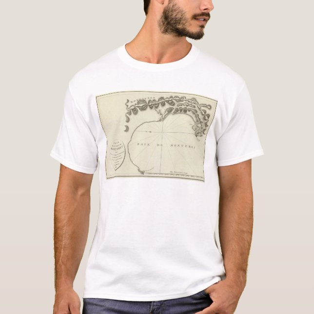 T-shirt Monterey, la Californie (Devant)