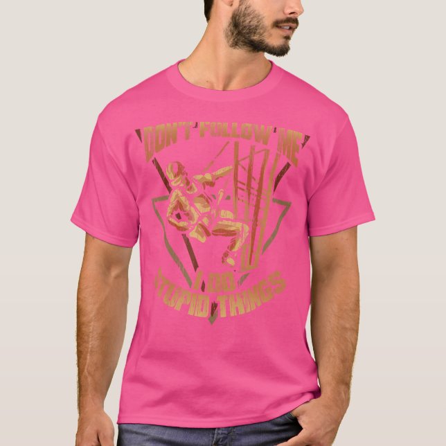 T-shirt Monteur De Tour De Cellule Ne Me Suis Pas Je Fais  (Devant)