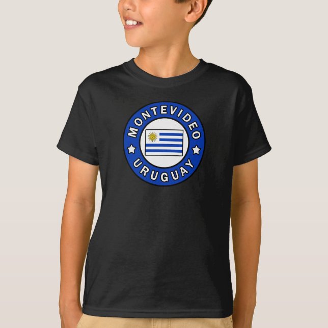 T-shirt Montevideo Uruguay (Devant)