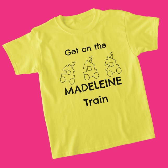 T-shirt Montez à la fête d'anniversaire du train (Créateur téléchargé)
