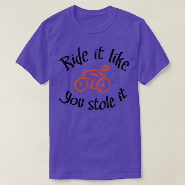 T-shirt Montez comme vous l'avez volé (Design devant)